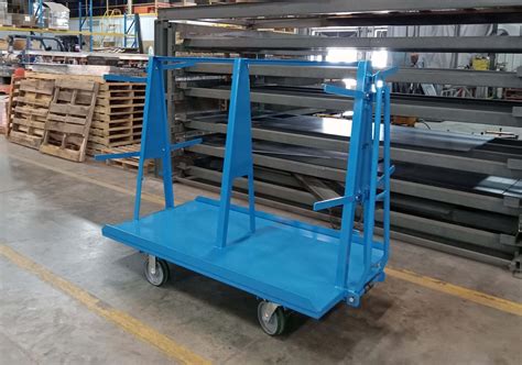 sheet metal handling carts|material handling carts on wheels.